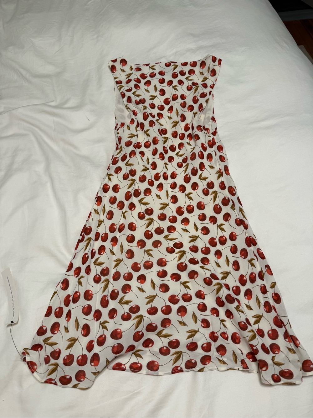 Reformation Dale Dress Size Small - Cheesecake (Cherry Print)